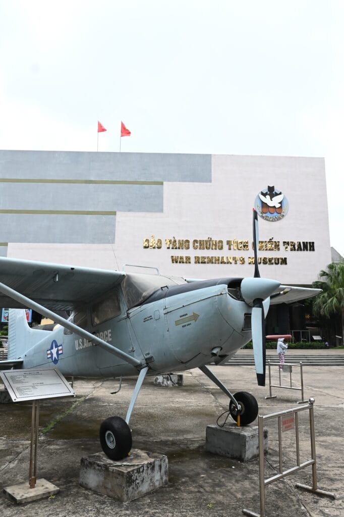 War Remnants Museum (Muzej ratnih ostataka) je najbitniji muzej u Ho Ši Min-u