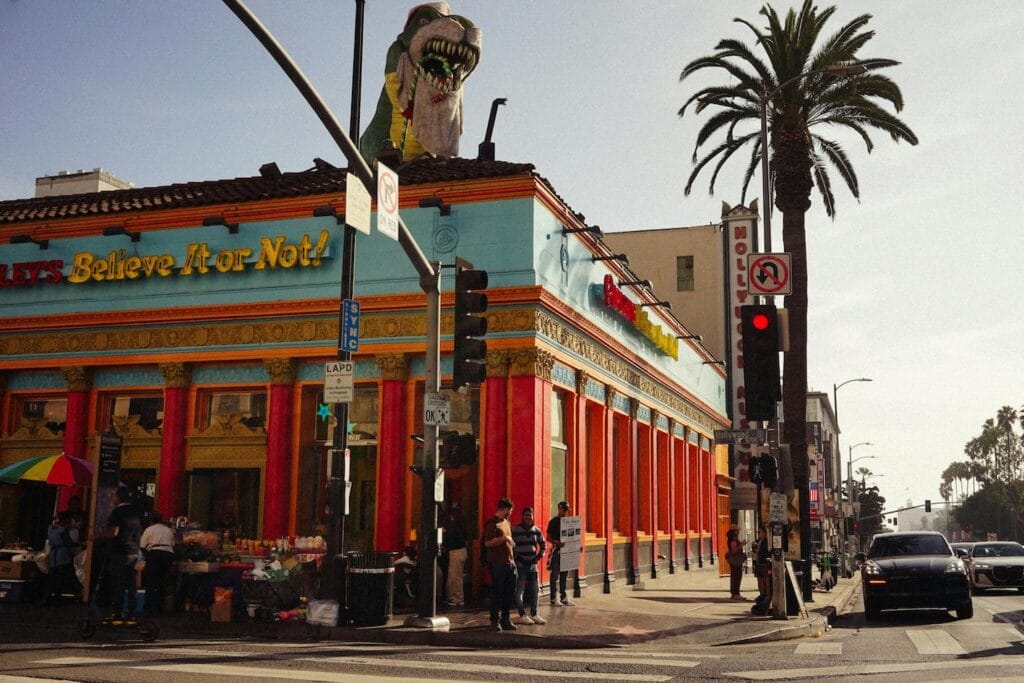 Pogled na Hollywood Boulevard - Los Anđeles