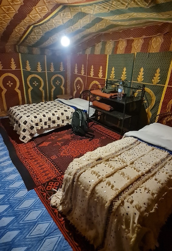 Kamp u pustinji - Maroko
